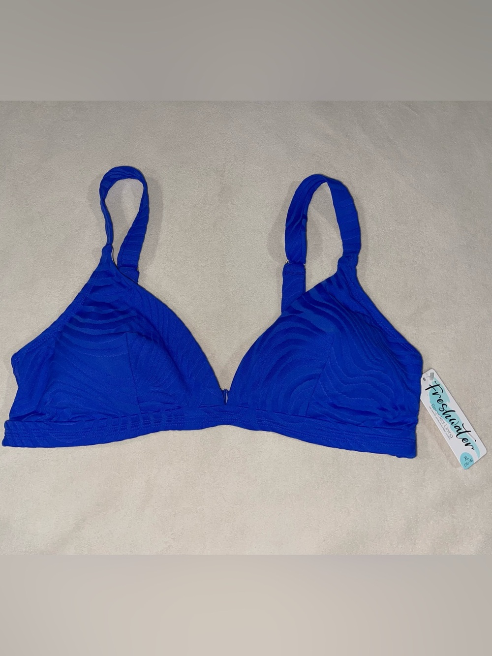 Freshwater‎ Wireless Swim Bra — Cobalt Blue